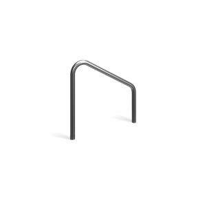Slanted bicycle stand