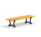 Bordeaux Bench w/o Backrest