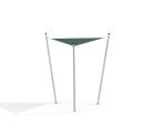 Sun Shade Triangle 3x3x3 Atlantis (Metal)