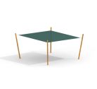 Sun Shade Square Nature (Robinia)