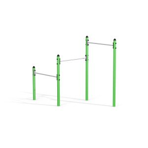 Metal pull up bars