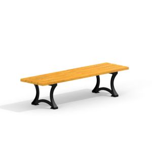 Bordeaux Bench w/o Backrest