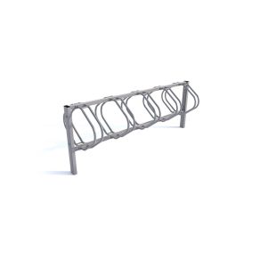 Bicycle stand double-sided 10 spaces
