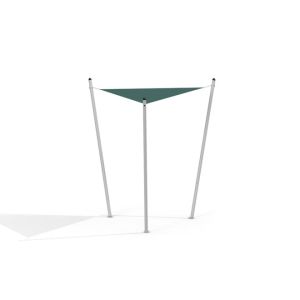Sun Shade Triangle 3x3x3 Atlantis (Metal)