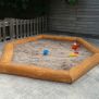 Miniaturka Sandbox with bark (3)
