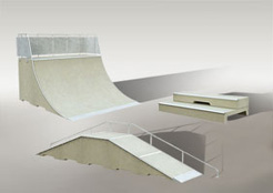 Skate Park din beton